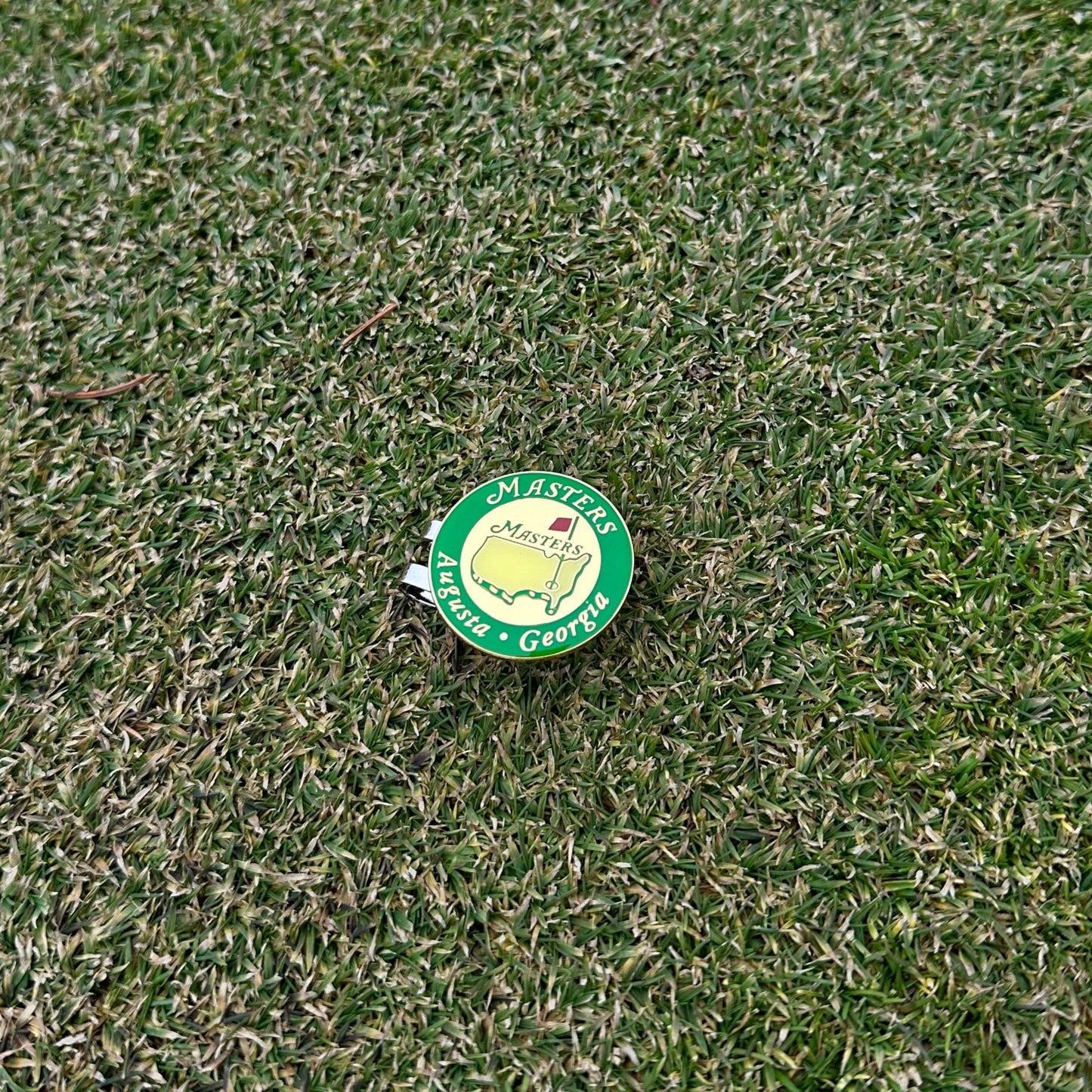 Augusta Golf Ball Marker with Magnetic Hat Clip