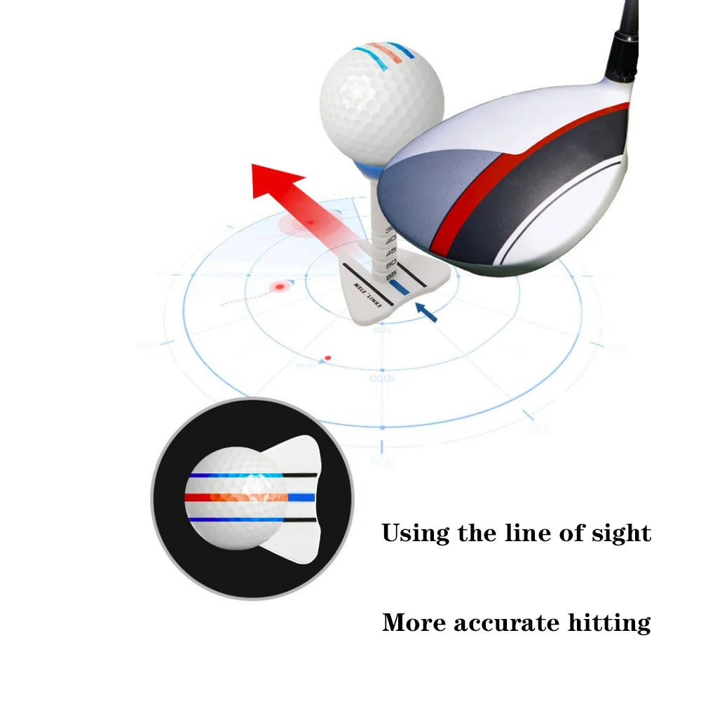4-Piece Golf Step Down Tees Pack