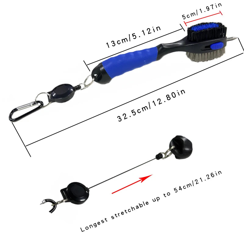 Dual-Sided Golf Club Cleaning Brush