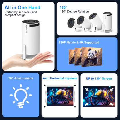 Mobile Movie™ - HD Mobile Home Cinema Projector