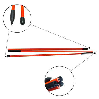 2-Pack Collapsible Golf Alignment Sticks